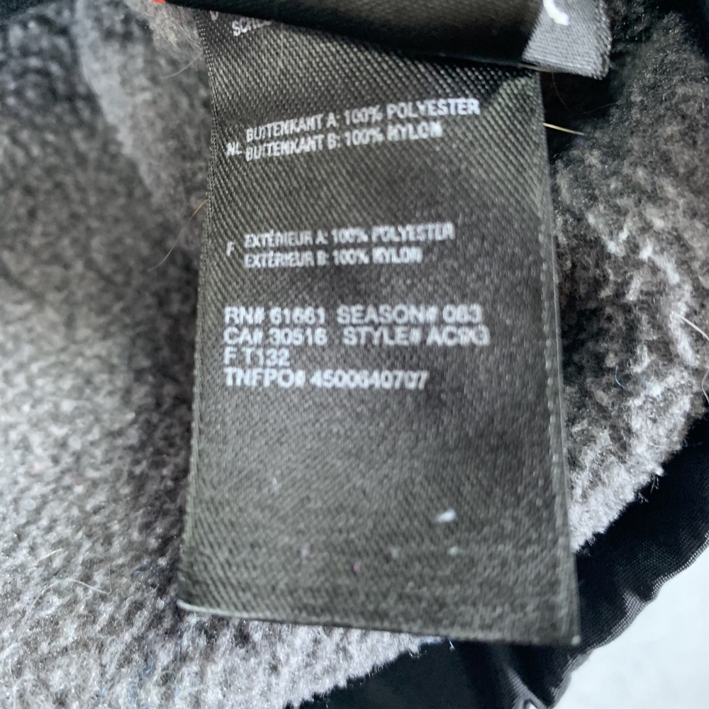 The North Face Denali Fleece Jacket Boys XL Grey Black Polartec Full Zip - Picture 16 of 16